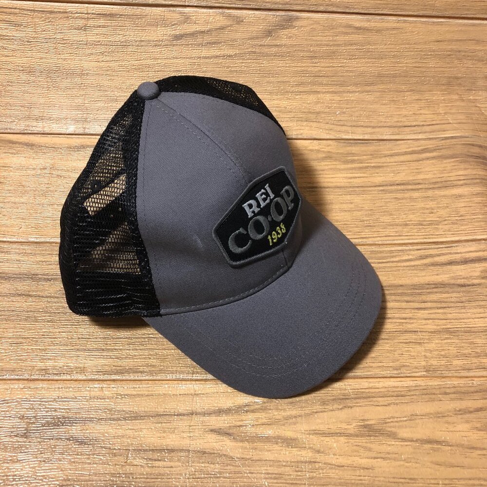 REI Coop men gray cap